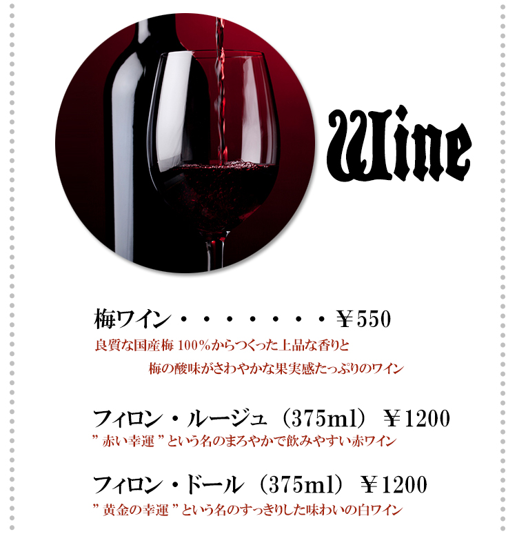 ワインの種類と価格